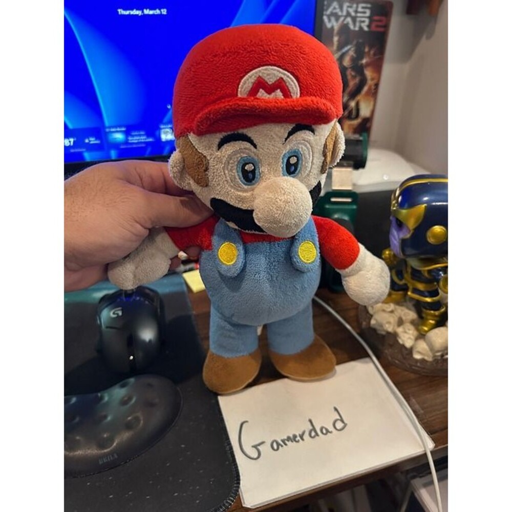 Super Mario Mario 13" Plush Stuffed Toy Figure Nintendo
